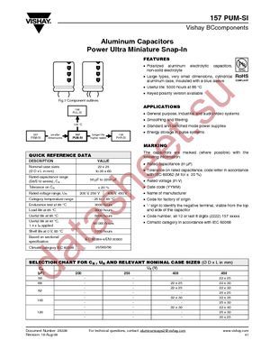 MAL215746471E3 datasheet  